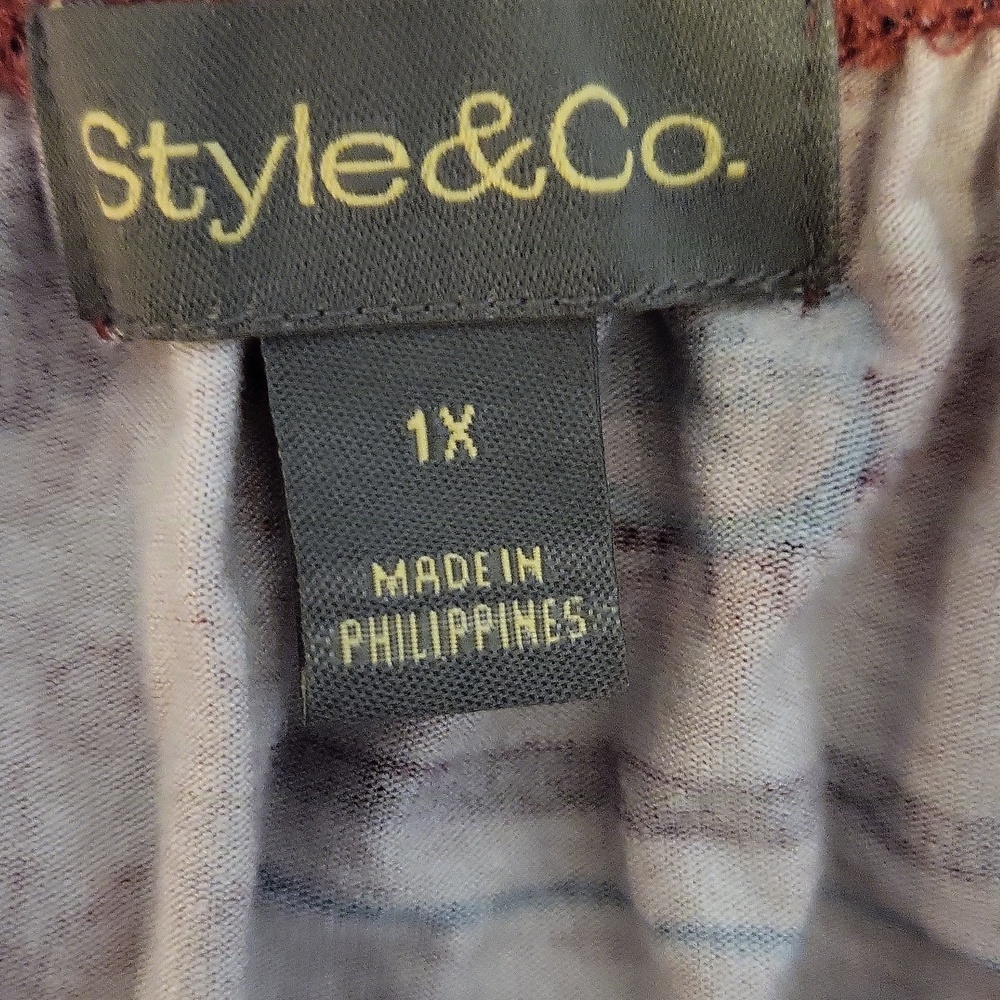 Style & Co Peasant Top - Picture 5 of 7